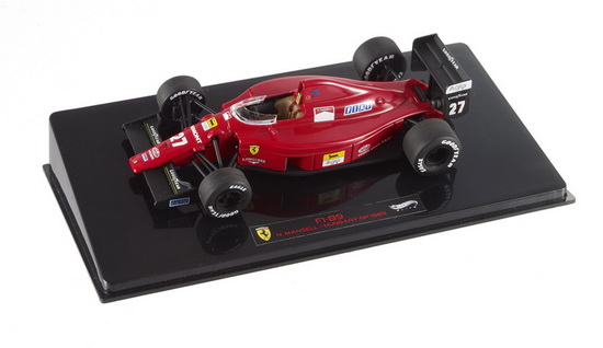 FERRARI 640 No.27 Hungary GP Nigel Mansell (1989), red