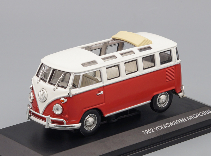 VOLKSWAGEN Microbus (1962), red / white