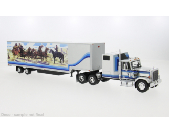 GMC General с полуприцепом 1980 White/Blue (машина Сноумэна из к/ф "Смоки и бандит 2" 1980)