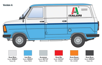 Сборная модель Ford Transit