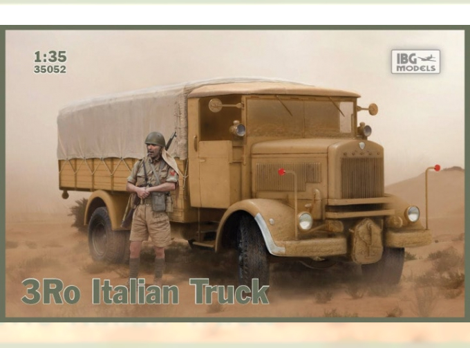 Сборная модель итальянский грузовик 3Ro