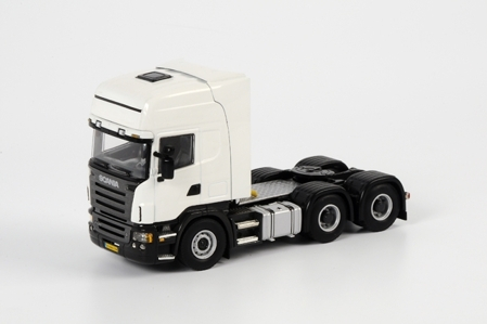 SCANIA R Topline 6x4, White Line 1:50, белый