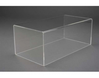 VETRINA DISPLAY BOX Bohemia Only Transparent Cover - Solo Copertura Trasparente - Lungh.lenght Cm 65.0 X Largh.width Cm 31.0 X Alt.height Cm 21.5 (altezza Interna Cm 19.0), Plastic Display