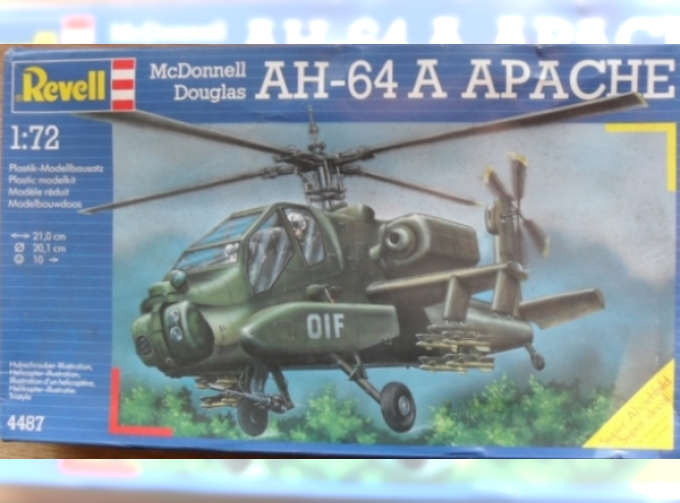 Сборная модель Американский вертолет AH-64A APACHE