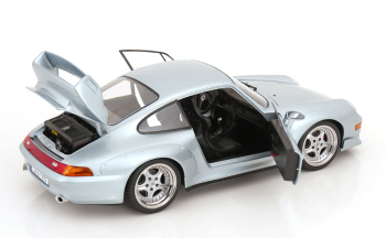 PORSCHE 911 (993) GT2 Speedline rims (1996), polar silver