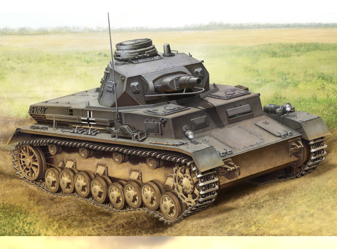 Сборная модель German Panzerkampfwagen IV Ausf. B