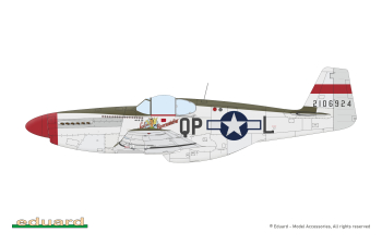 Сборная модель P-51B Mustang Malcolm Hood Canopy ProfiPACK Edition