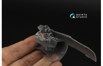 3D Декаль интерьера кабины F9F-8P Photo-Cougar (Kitty Hawk)