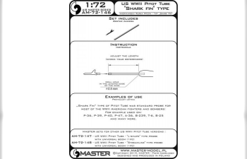 US WWII pitot tube shark fin type