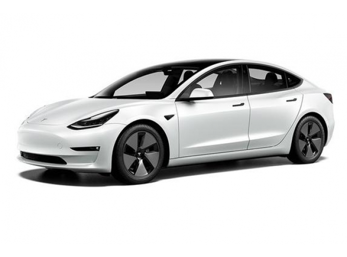 TESLA Model 3 (2021), Pearl White Met