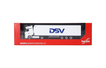 Mercedes-Benz Actros Bigspace Lowliner DSV, white