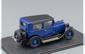 MERCEDES-BENZ 8/38 ps Limousine 2 Turen W02 (1927), blue / black