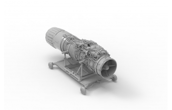 Двигатель РД-33 на телеге