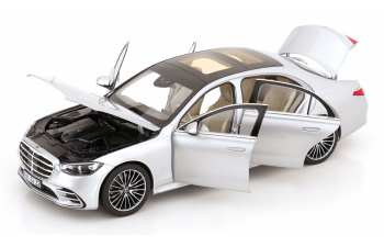 MERCEDES-BENZ S-Class AMG-Line (W223) (2021), Brillant Silver