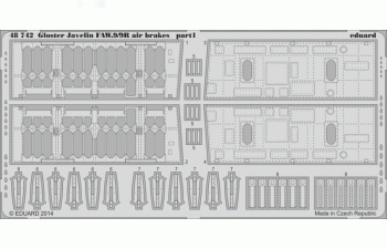 Фототравление Gloster Javelin FAW.9/9R air brakes