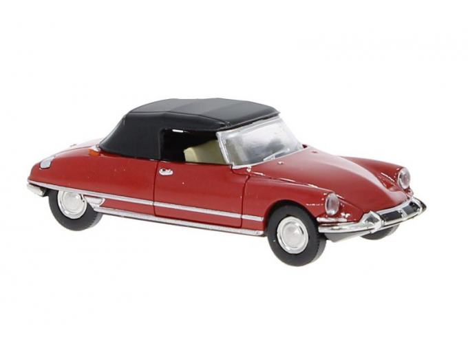 Citroen DS geschlossenes Cabrio Chapron, red