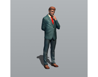 Фигурка Петухов, окрашенная