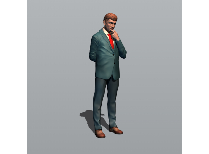 Фигурка Петухов, окрашенная