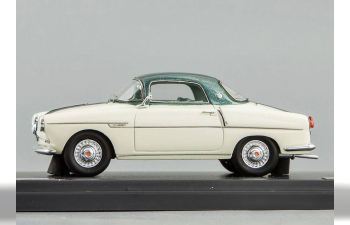 FIAT 600 Viotti Coupe (1959), white / green