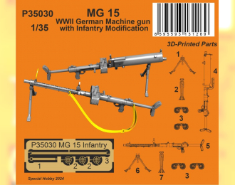 MG 15 Machine Gun with Infantry Modification