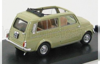 FIAT 500 Giardiniera - Tetto Aperto - Open Roof 1960, Oasi Green