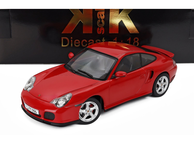 PORSCHE 911 996 Turbo Coupe (2000), red