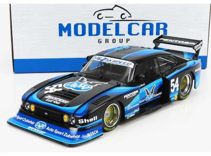 FORD Capri Turbo Gr.5 Team D&w N 54 Drm Zolder 1980 H.soldeck, Black Blue