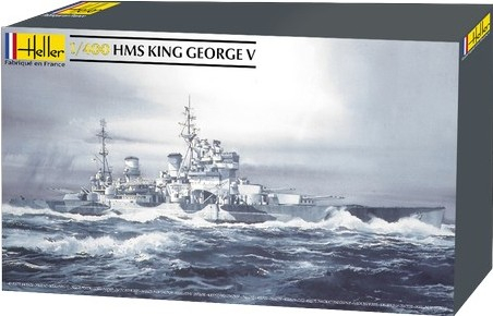 Сборная модель Корабль HMS King George V