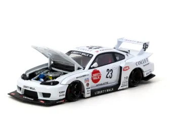 NISSAN Silvia (S15) LB Super Silhouette (2025), white 