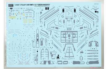 Сборная модель USMC F-35B VMFA-121 "Green Knights"