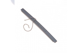 Цепь с овальным звеном 1х1,5мм, толщиной 0,2мм, размер S