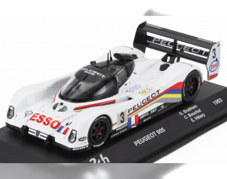 PEUGEOT 905 Evo1b 3.5l V10 Team Peugeot Talbot Sport №3 Winner 24h Le Mans (1993) Geoff Brabham - Christophe Bouchut - Eric Helary, White Black