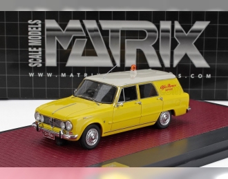 ALFA ROMEO Giulia Sw Station Wagon Alfa Romeo Service (1967), Yellow White
