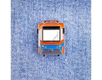 Значок "71-407", оранжевый