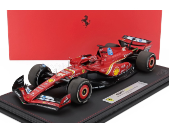 FERRARI F1 Sf-24 Team Scuderia Ferrari №16 Winner Austin Usa Gp (2024) Charles Leclerc - Con Vetrina - With Showcase, Red Black