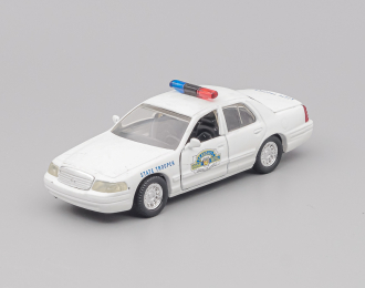 FORD Crown Victoria Kansas Police, white