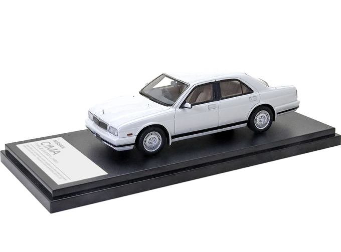 NISSAN Cima Type III Limited L (1991), Silky Snow Pearl