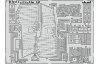 Набор фототравления Lightning F.2A