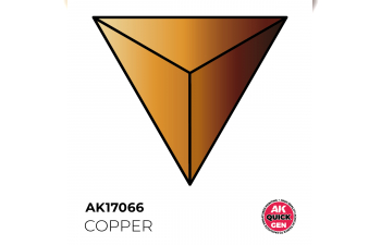 Краска акриловая QUICK GEN - Медь / COPPER, 18мл