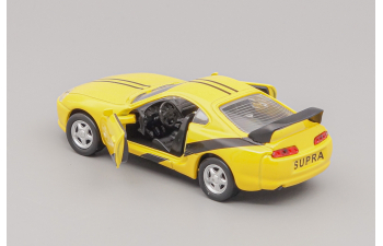 TOYOTA Supra, yellow / black