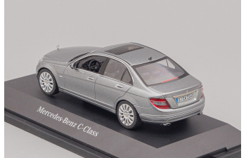 MERCEDES-BENZ C-Klasse Saloon Elegance W204 (2007), silver palladium