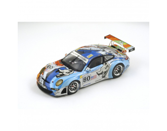 PORSCHE 997 GT3 RSR Team Flying Lizard Motorsports 80 LM 2007 S. Neiman - J. Van Overbeek - J. Bergmeister, blue