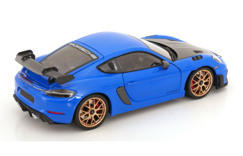 PORSCHE Cayman GT4 RS (2024), blue carbon-grey