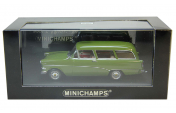 OPEL Rekord P1 Caravan (1958), green