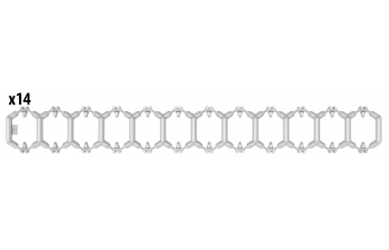 Сборная модель T41 WORKABLE TRACK LINK SET