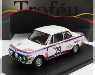 BMW 2002ti (night Version) N29 Rally Montecarlo (1975) N.koob - N.huberty, White