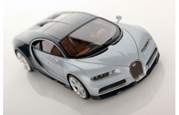 Bugatti Chiron 2016 (turquoise / silver)