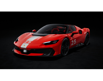 FERRARI 296 Speciale A №25 Spider Open (2025), red