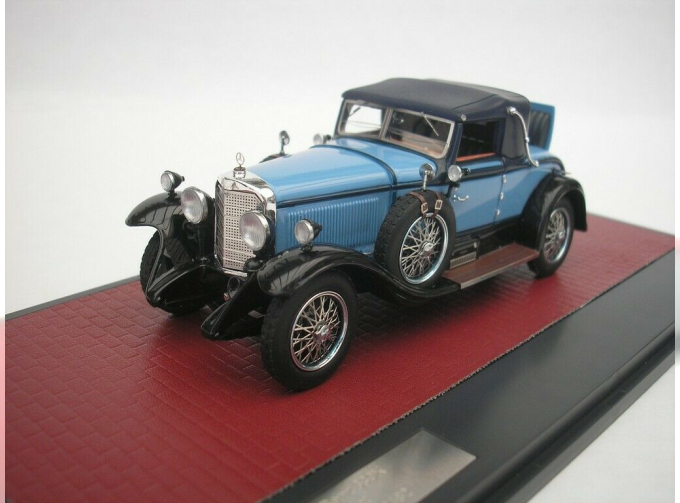 Mercedes-Benz 630K Sport Cabriolet by Hibbard & Darrin #38182 - 1927 closed (light blue/blue)