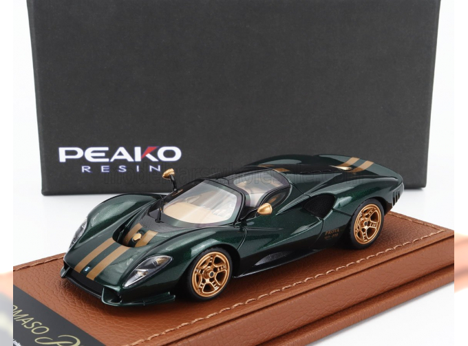 DE TOMASO P72 (2020), Green Met Gold